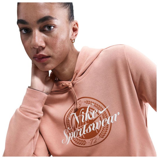 Nike Γυναικείο φούτερ Sportswear Club Fleece Hoodie Nike Γυναικείο φούτερ Sportswear Club Fleece Hoodie